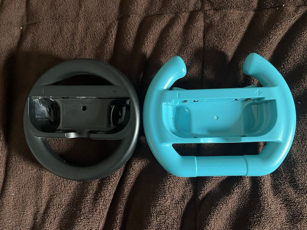 Nintendo Switch Joy-Con Wheel Lot of 2 Wheels
